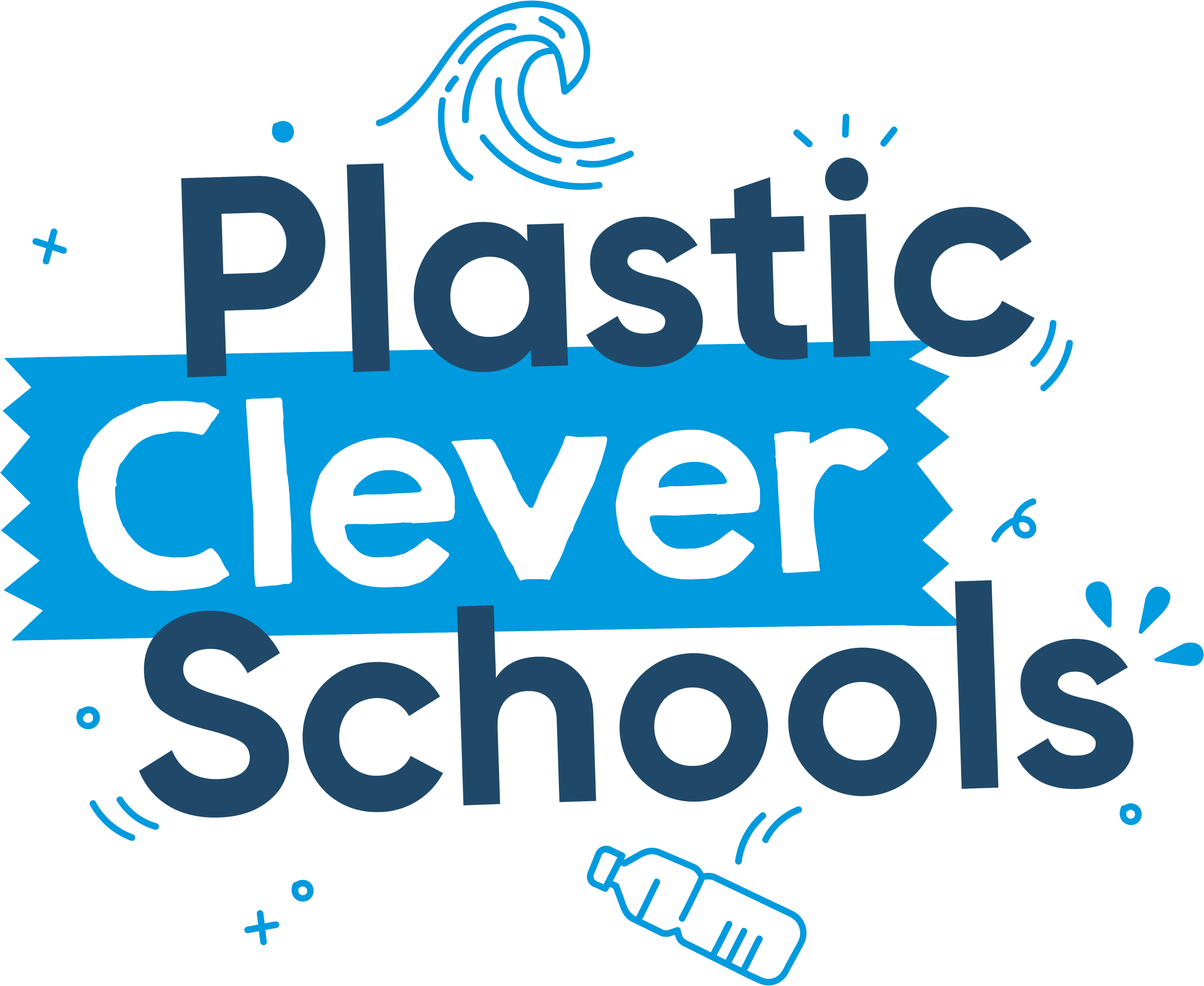 Plastic Clever Schools Logo