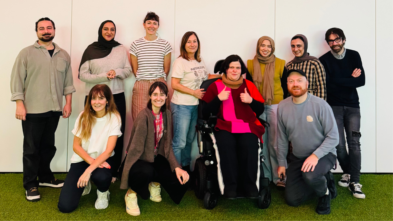 Eleven members of The Big Plastic Count team and partners